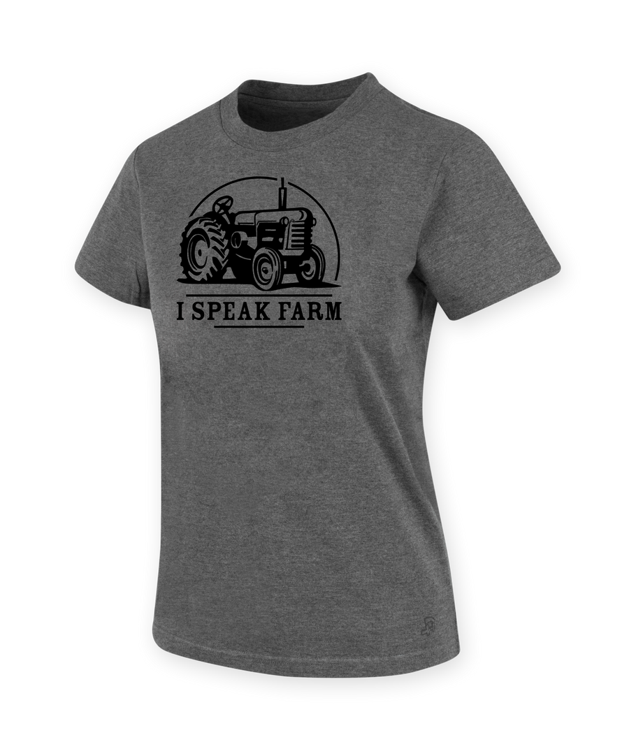 "I Speak Farm" Manhattan Women's T-shirt